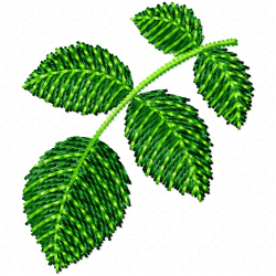 Leaves Embroidery Design 2